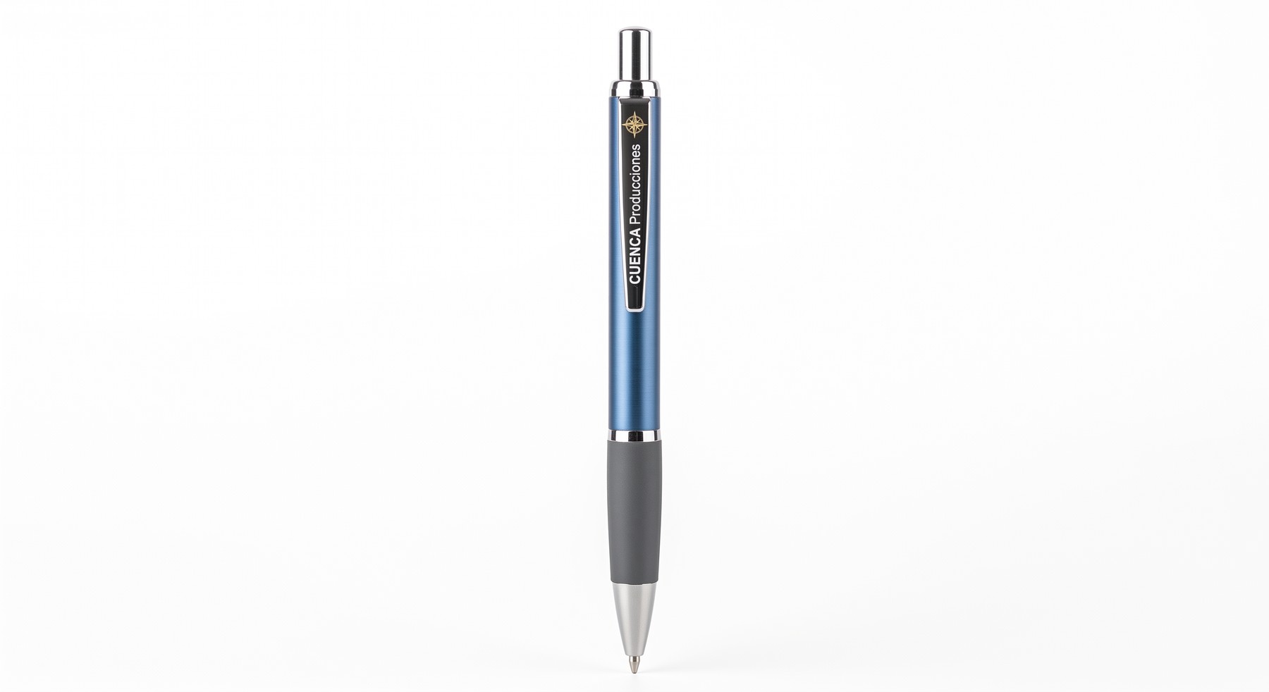Lapicero azul personalizado de Cuenca Producciones